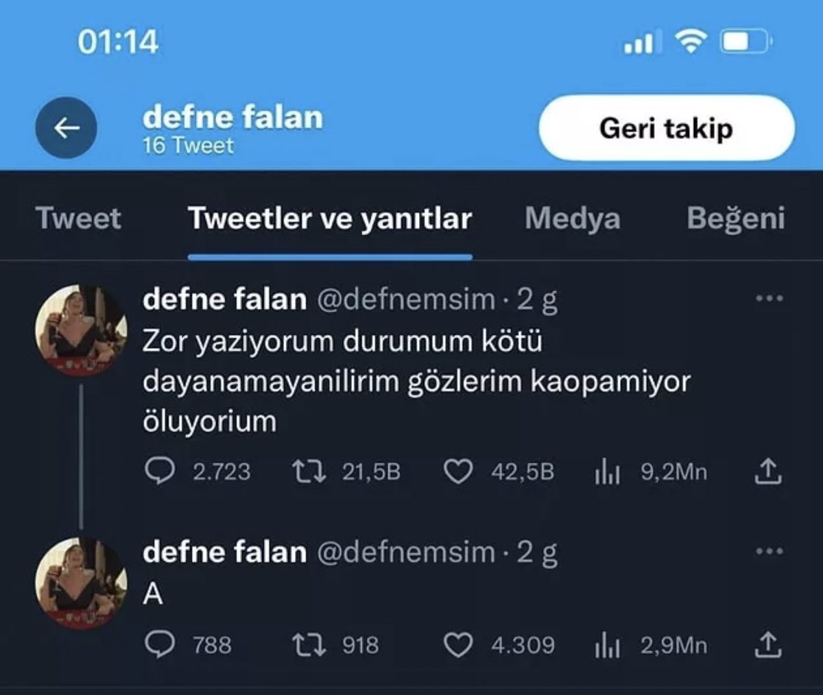 Bakın şimdi size bir örnek üzerinden sosyal medyada nasıl bir provokasyon çalışması yapıldığını göstereyim. Şu an her platformda bunun gibi sayısız olay yaşanıyor. Önce provokasyon için kullanılacak fake hesaplar aktif hale getirilip asılsız bir olay ortaya atılıyor.