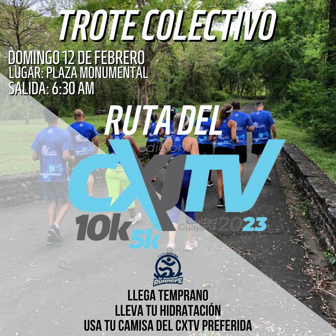 LLOVIZNARUNNERS's tweet photo. Invitación!!!

Ruta CXTV pero saliendo desde la Plaza Monumental 😎 recuerda asistir con tu franela de cualquier edición del #cxtv https://t.co/7dEZdKAu99