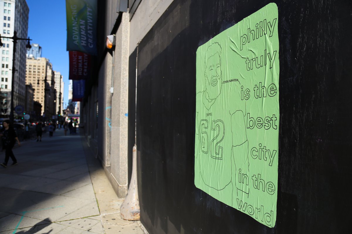 Conrad Benner (@streetsdept) on Twitter photo Two new <a href="/Eagles/">Philadelphia Eagles</a> wheatpastes today by artist <a href="/SymoneSalib/">basura bby</a>: streetsdept.com/2023/02/10/art…
GO BIRDS! Two new <a href="/Eagles/">Philadelphia Eagles</a> wheatpastes today by artist <a href="/SymoneSalib/">basura bby</a>: streetsdept.com/2023/02/10/art…
GO BIRDS!