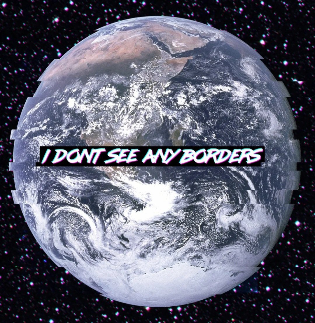 The Earth is EVERYONE’S home.

#NoNationsNoBorders #Anarchy #Anarchism