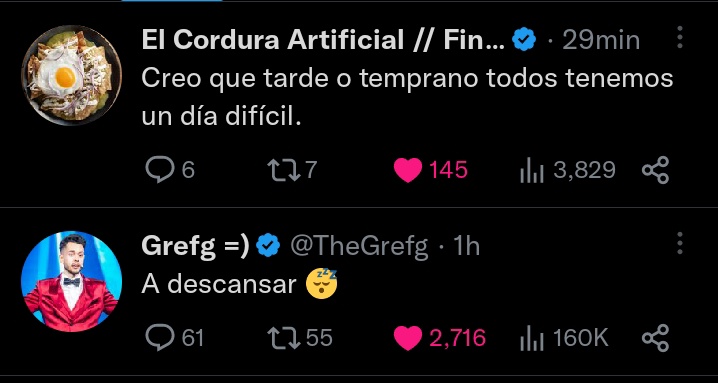 RickyRicachont's tweet photo. @darkthanos Pero después de eso toca descansar https://t.co/jEZRGm1f1Z