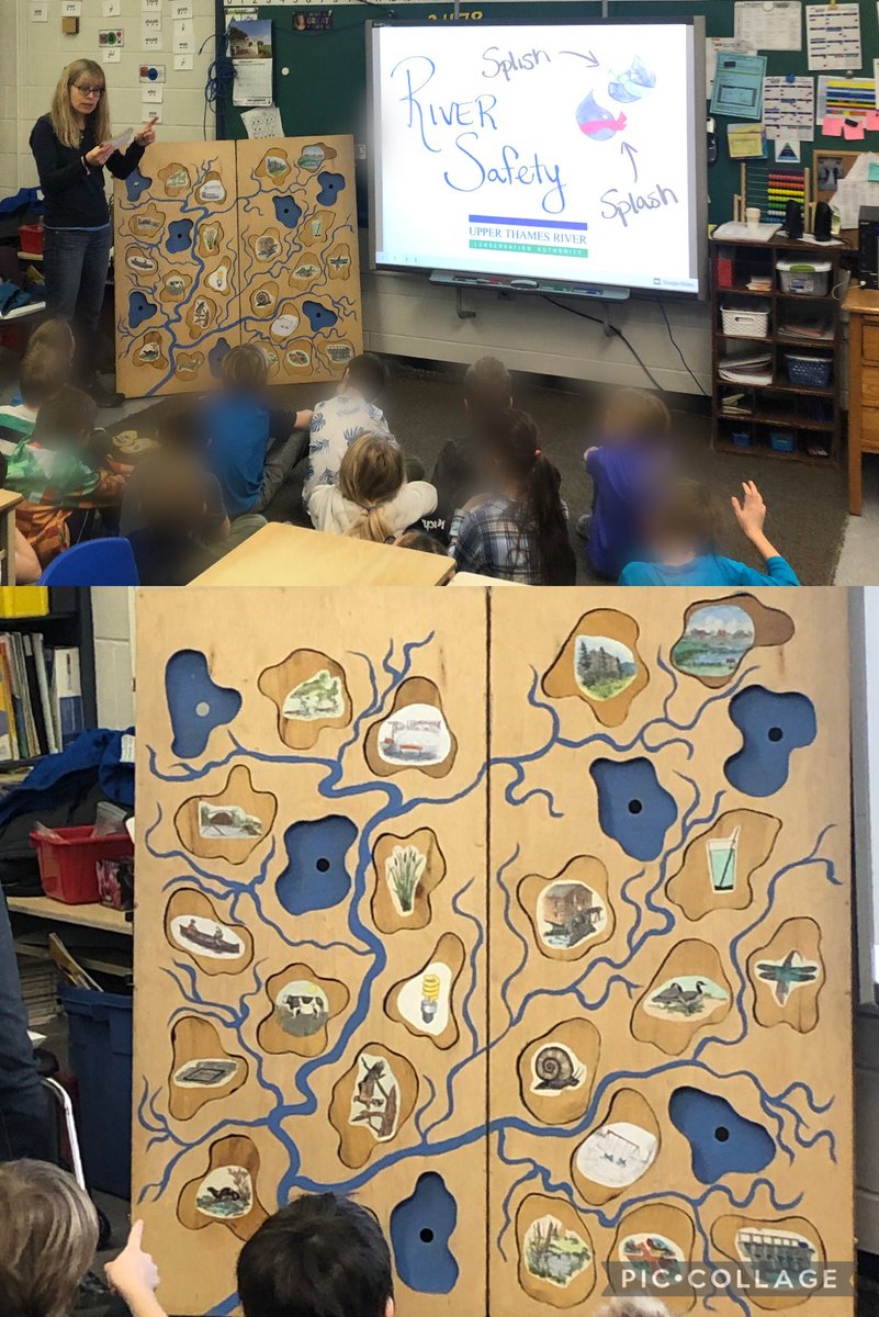 #AJBaker Grade 2’s learning about the River/Water Safety with the Upper Thames Conservation Authority. <a href="/MPatel_1/">Minakshi Patel</a> @tvdsb #tvdsb