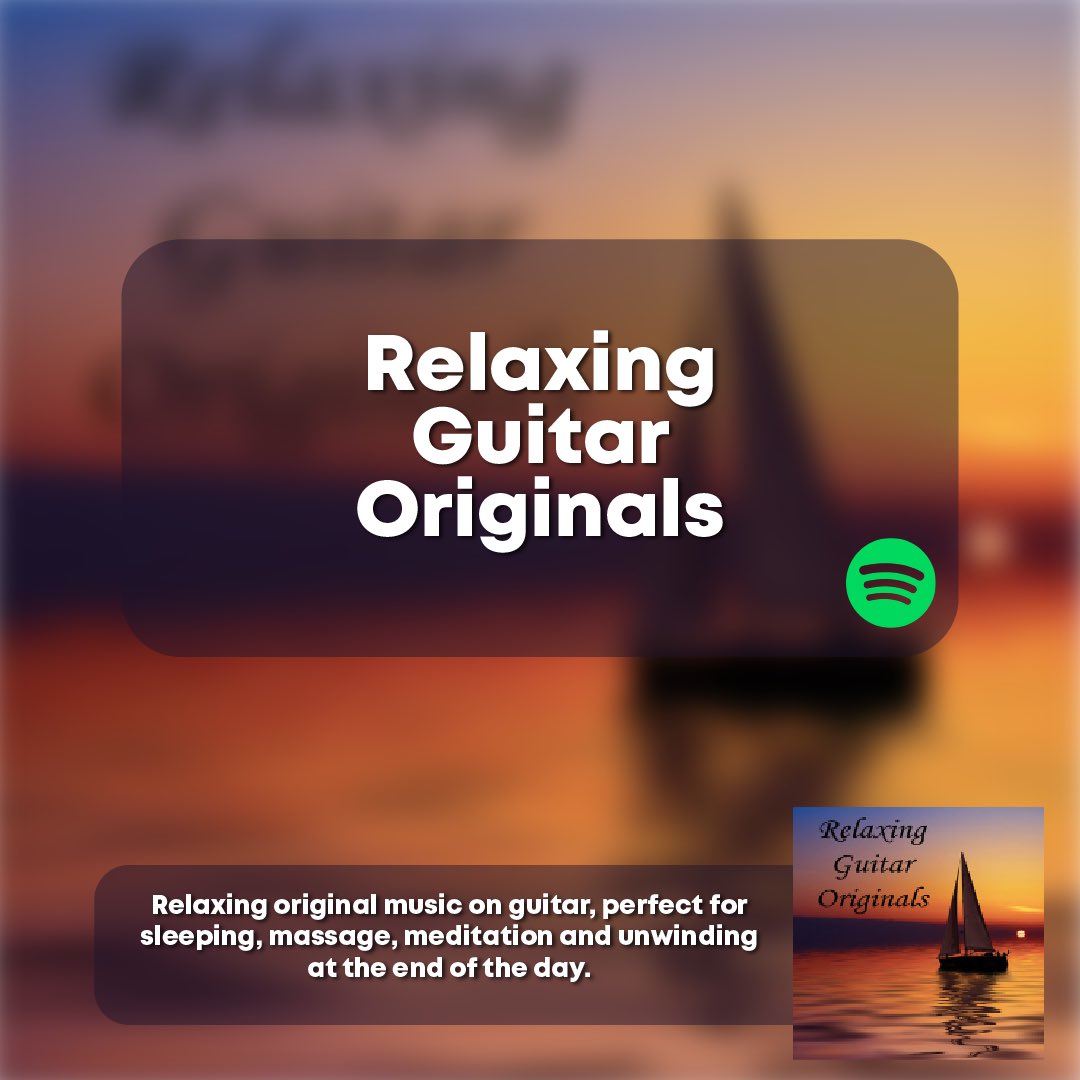 Celebrate National Guitar Day tomorrow with this guitar playlist! 🎸

🎶 linktr.ee/relaxingguitar…

#nowplaying <a href="/spotify/">Spotify</a> #guitar #nationalguitarday