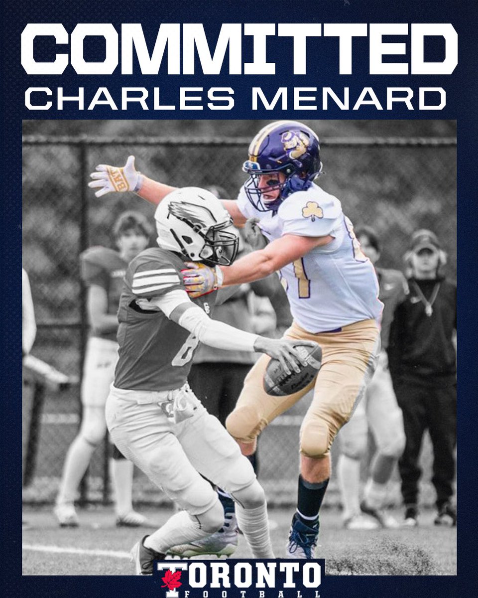 We are very excited to announce the commitment of 6’3 200LB Defensive Lineman Charles Menard! Charles will be joining us from the <a href="/vcfootball/">VC Football 🏈</a> program in Vancouver BC! Welcome to the Family Charles! 

#BLEEDBLUE #WeAreTO #BCBlues #VCBlues