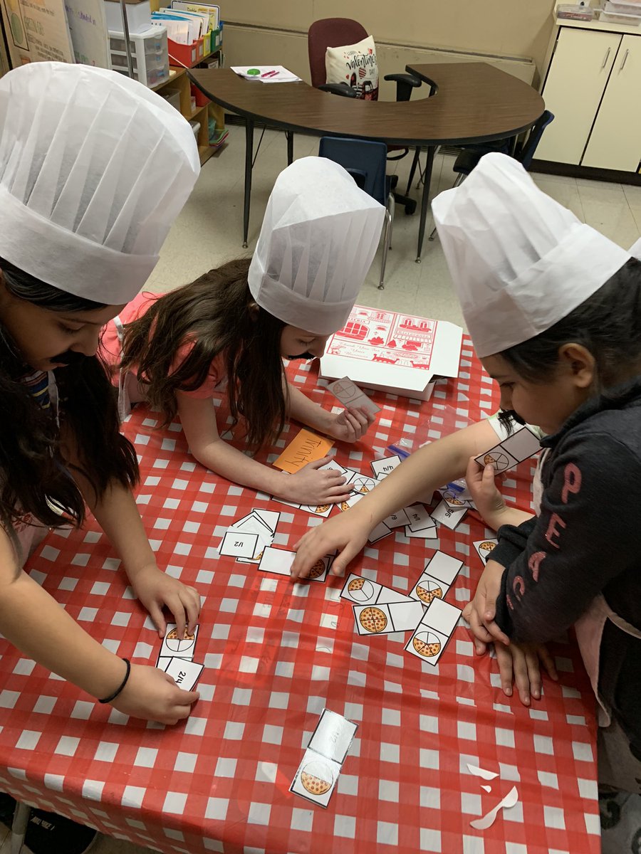Simmons’ Pizzeria has opened for the 2nd year!! Showing off our skills because fractions are our specialty! #kimballes #poteetstrong