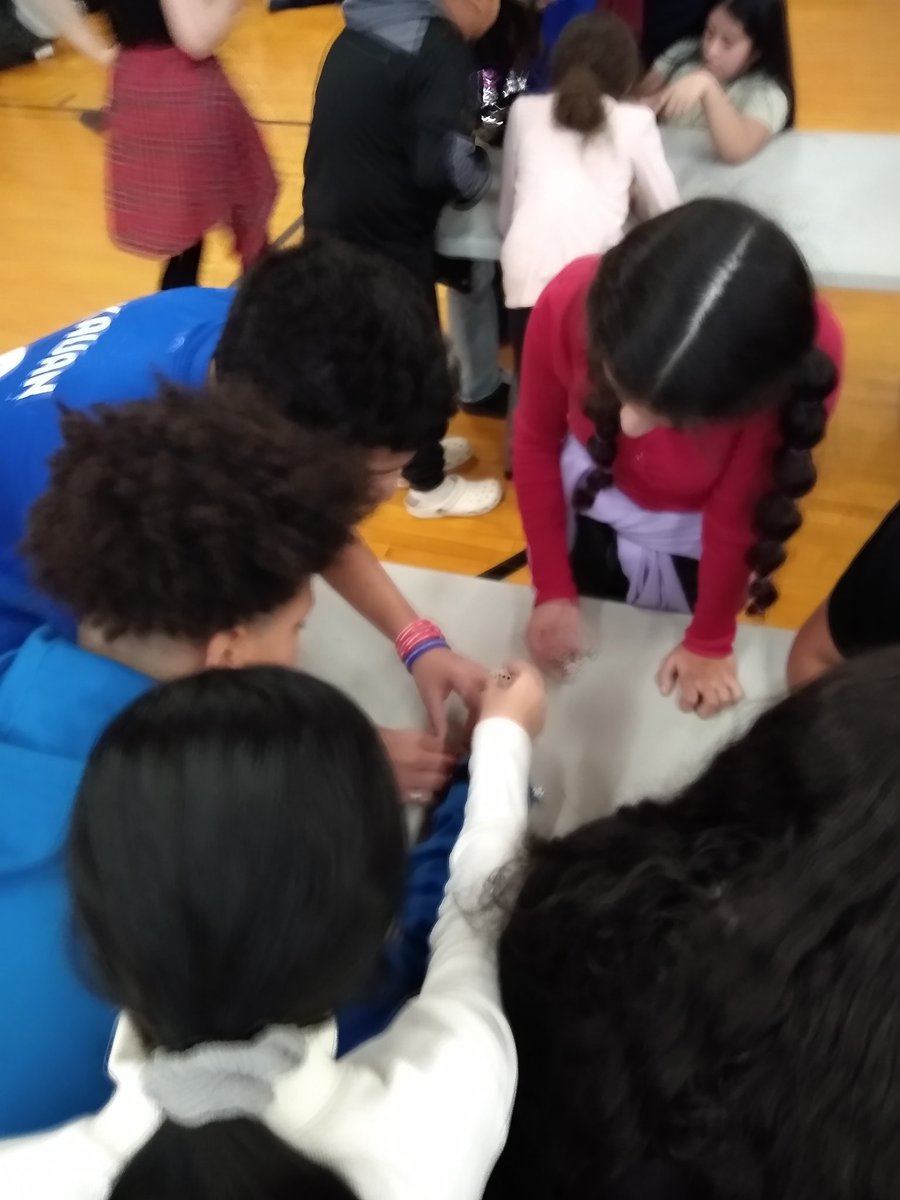 MsBray214's tweet photo. To wrap up our 1000th day celebration, we played some Minute to Win It style games, but teams were given 100 seconds to complete the goal. 

Dice stacking! https://t.co/5R4iX9YhCI