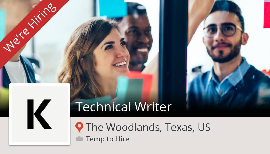 kinard_abby's tweet photo. New #job opening at #KellyServices in #TheWoodlands! #Technical #Writer https://t.co/2zdjlXic8z https://t.co/5cbuvRTinx