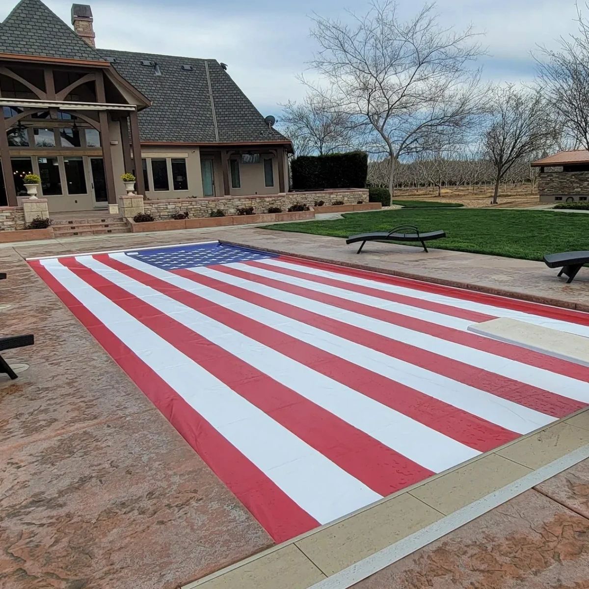 PacificPoolCA's tweet image. Custom printed automated pool cover? We print any design, image or letters! We install, service and repair every make and model. #AutomaticPoolCovers