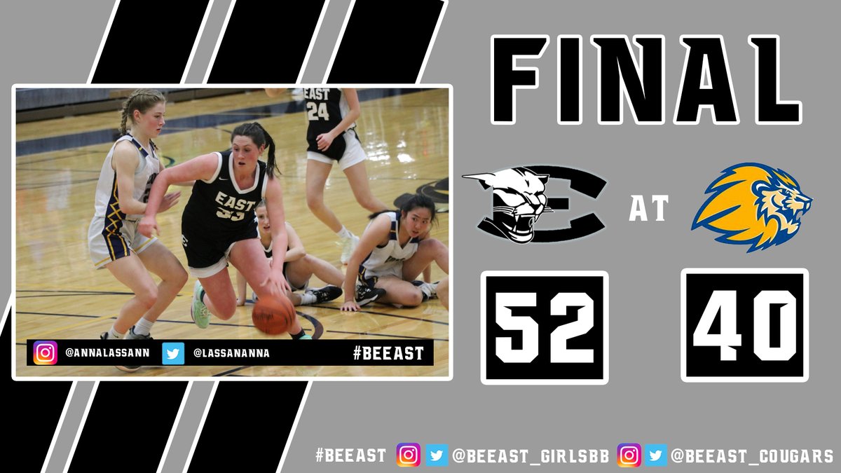 Final from <a href="/slhslions/">South Lyon High School Athletics</a>: 

South Lyon East: 52 
South Lyon: 40

<a href="/LassanAnna/">Anna Lassan</a> - 15 points 
<a href="/ProppsSophia/">Sophia Propps 2023</a> - 13 points 

#BeEAST | <a href="/LakesVC/">Lakes Valley Conf.</a>
