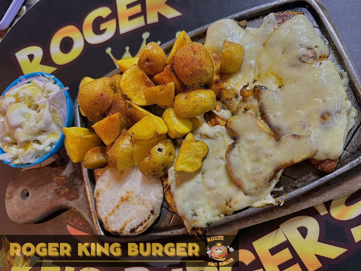 ROGERKINGBURGE1's tweet photo. Filete de pollo gratinado, una combinación exquisita para tu paladar.🔥🤩
.
.
.
#RogerKingBurger #filetedepollo #gratinado #asadosalcarbón #comidasrapidas #guaviare #colombia https://t.co/KW8RqsGgKB
