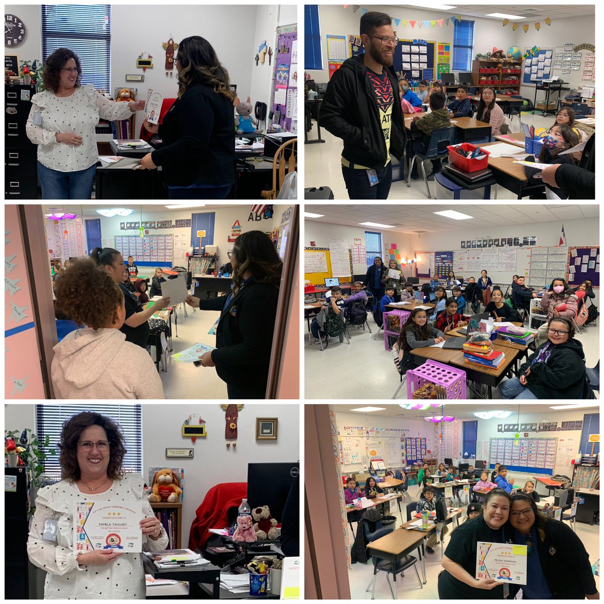 Loved getting to celebrate our awesome teachers at @JDrugan_PK8  They met their 90/60/30 goals for MP2 !! 🤩 thank you for having me @MRod_JDS @BTorres_JDS !!! At #TeamSISD we are blessed with the best! 💙 🐉