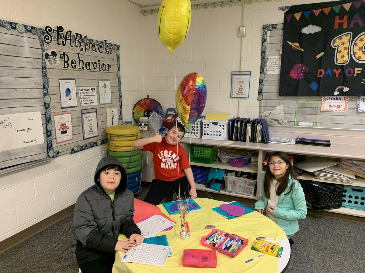 Room Transformation #6 was for 100’s day! We celebrated being 100 days brighter. Stations included activities that tied into 100. The favorite two were the 100 years ago Museum Walk and the 100 cake toppings logic puzzle! #disneyfps