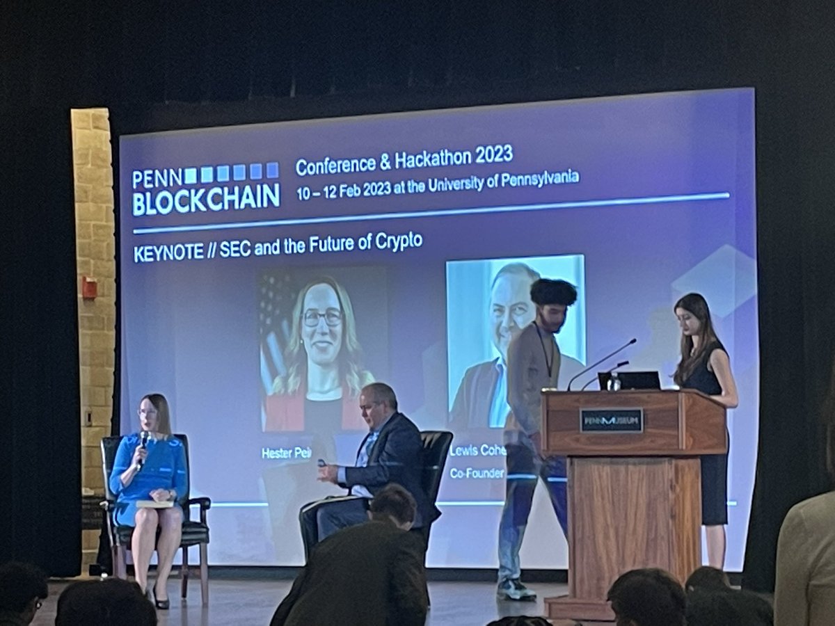 5 Takeaways from Day #1 of the Penn Blockchain Conference at the Penn Museum University of Pennsylvania 

1) More conversations should have happened between the public sphere and regulators leading up to the SEC’s Kraken outcome  

2) DC is ticked off about “Python Politics”