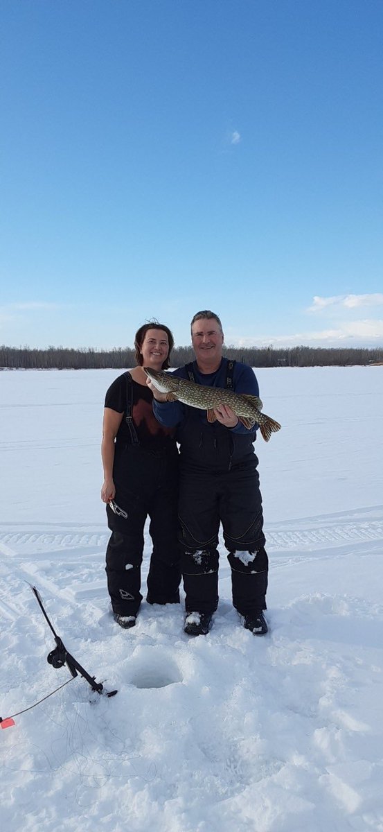 A good day for fishing.