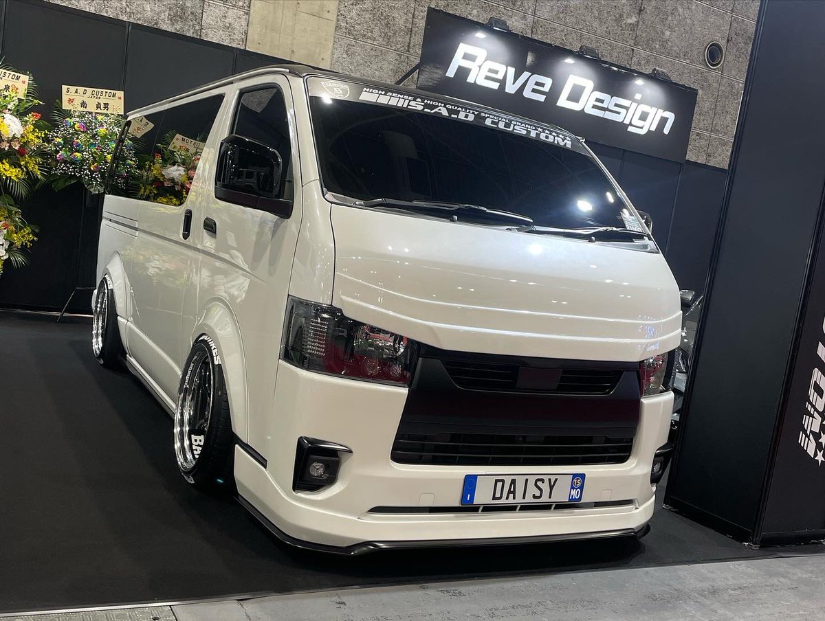 sad_custom_jp's tweet photo. OSAKA AUTO MESSE2023‼︎
インテックス大阪2号館でお待ちしております‼︎

#sad #sadcustom #sadcustomjapan #teamsad #stingerj #agent #stinger #daisy #hiace #200hiace #widehiace #narrowhiace #nv350 #caravan #fabulous #ハイエース  #キャラバン #大阪 #オートメッセ
@sadcustomjapan https://t.co/k4YmL5E6rs