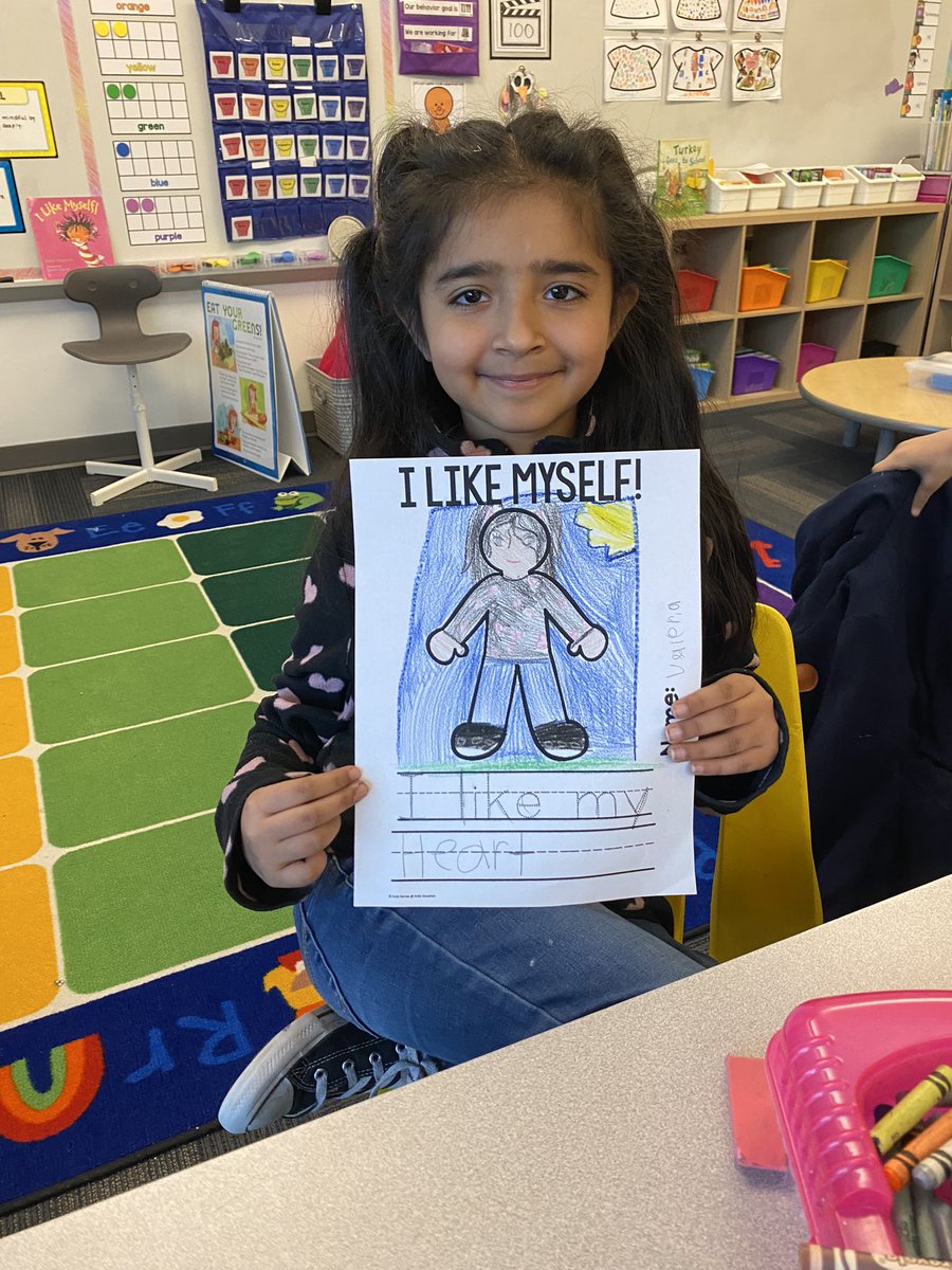 This week, we learned about self-compassion. Check out what these students ❤️ about themselves! #connect <a href="/MiniCougars/">MiniCougars</a>