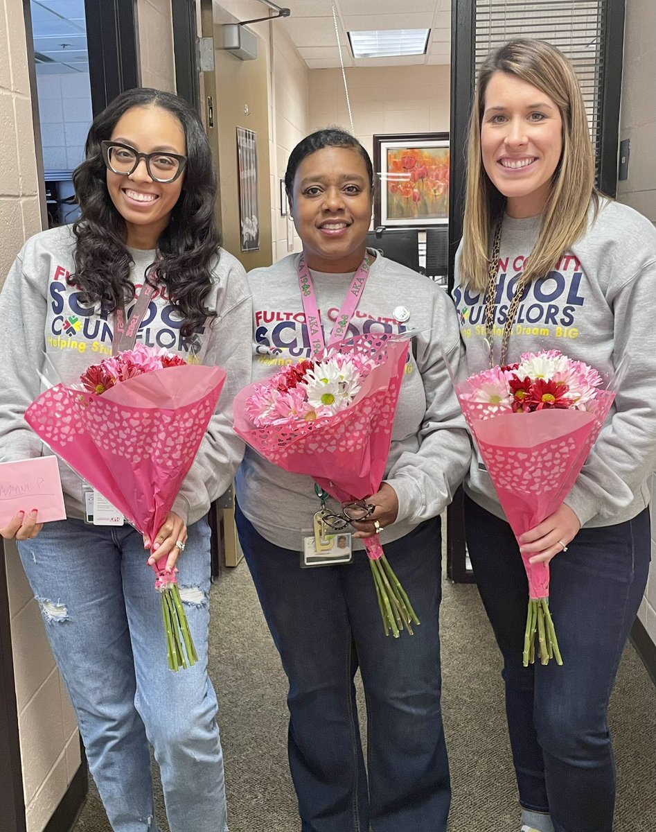 This week is National School Counselor Week and we certainly felt the love! So grateful to work with these two! #TheWebbWay #NSCW23
