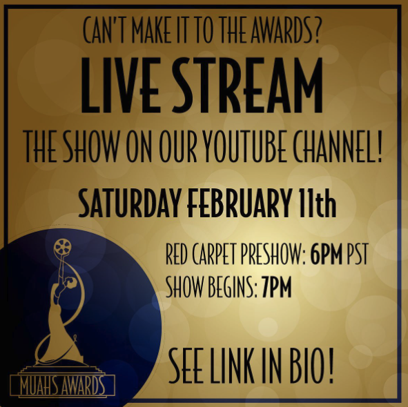 IngleDoddMedia's tweet photo. We're only a day away from the fabulous 10th Annual MUAHS Awards! Interested in watching the live stream? Tune in #muahsawards #ingledoddmedia https://t.co/z0WRlfLZha https://t.co/OttXejsr5b