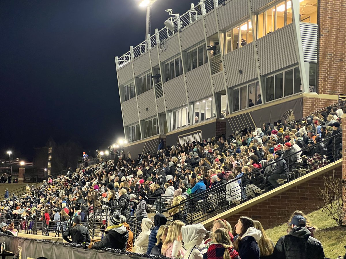 Great crowd for ⁦<a href="/LUwomensLax/">Lindenwood Lacrosse</a>⁩