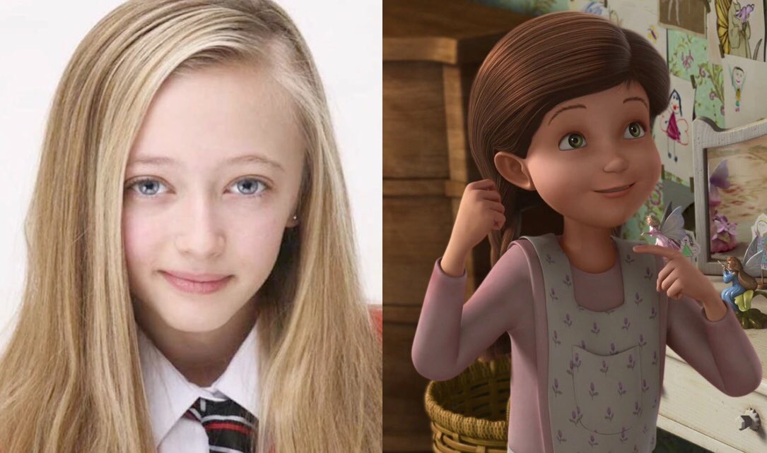 Happy 26th Birthday to Lauren Mote! The voice of Lizzie in Tinker Bell and the Great Fairy Rescue. 