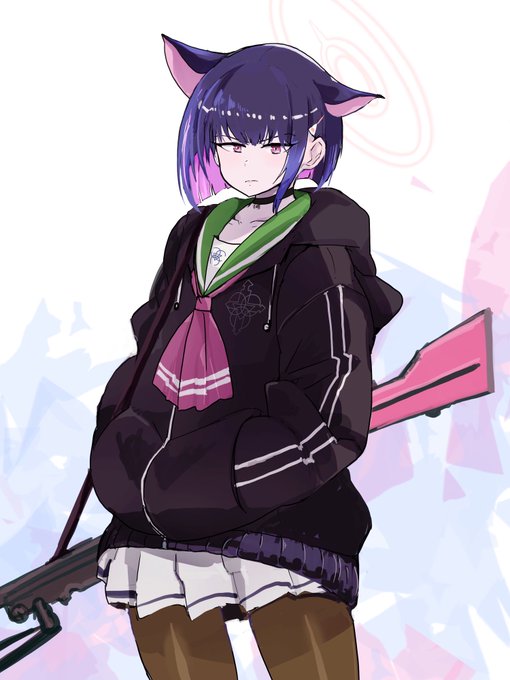 お世話になってるキャラを描こう ブルアカ カズサ 