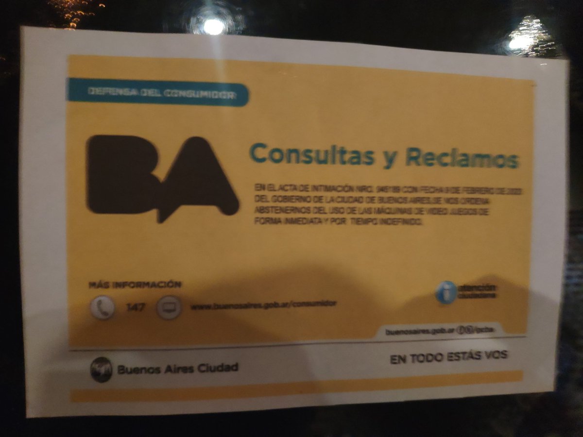 nRetegui's tweet photo. Convoco al conjunto de notables para detener está injusticia. El local no vende fichas, solente permite el uso de los arcades libres y gratuitos sin pagar consumicion o entrada. @modohistoriapod @revista_replay https://t.co/2M9GDDbF7H