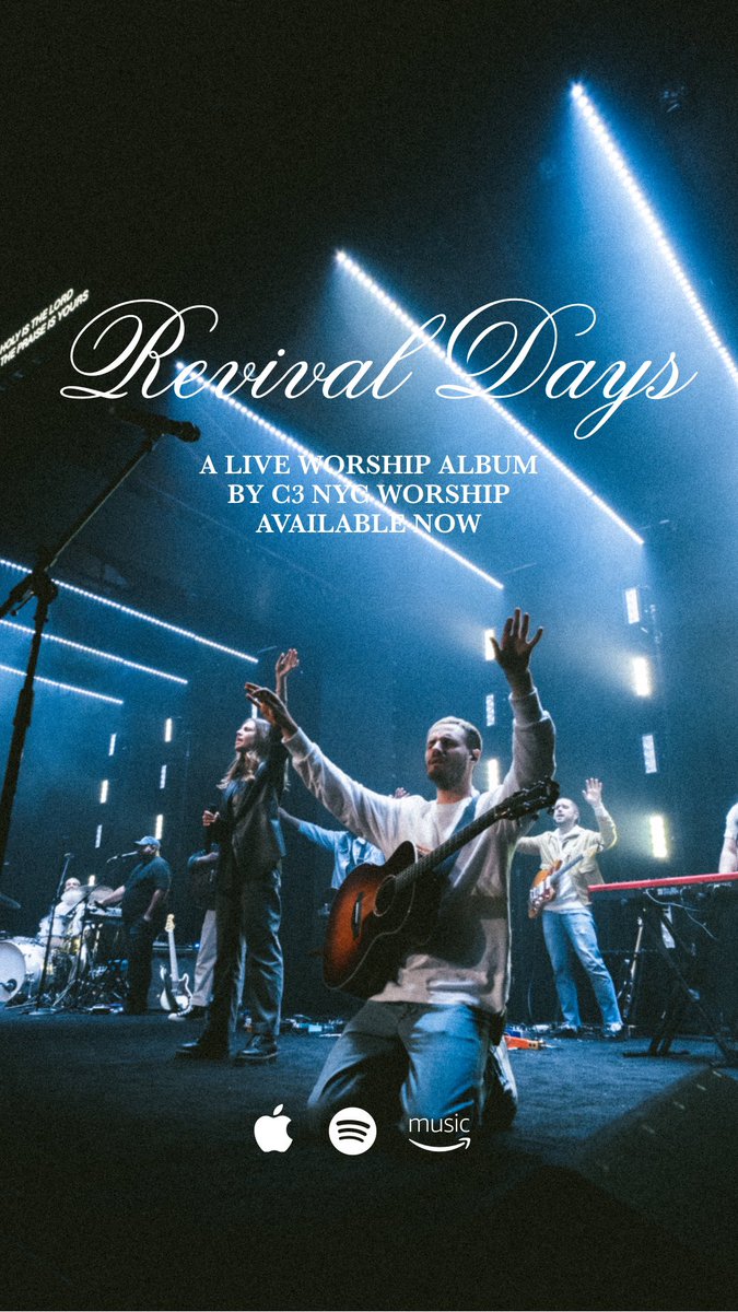 New album. 16 live worship songs. @c3newyorkcity 

open.spotify.com/album/2VCGi2tt…