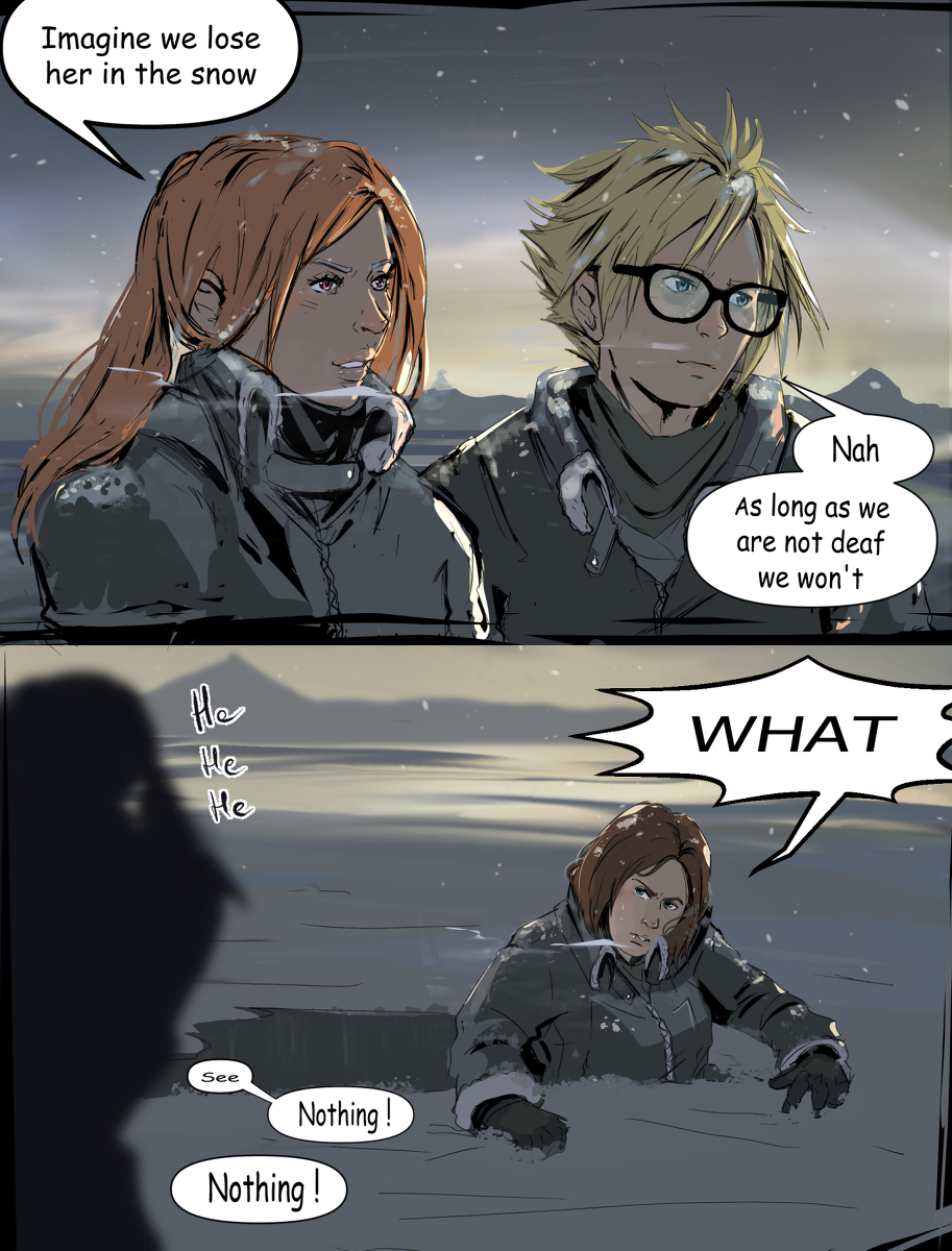 zeefox1's tweet photo. comic #orginalcomic #comic #zeefox #redhair #Cloud #dark #heresy #snow #wh40k https://t.co/Y77EpnvAxa https://t.co/WEHI1XajXa
