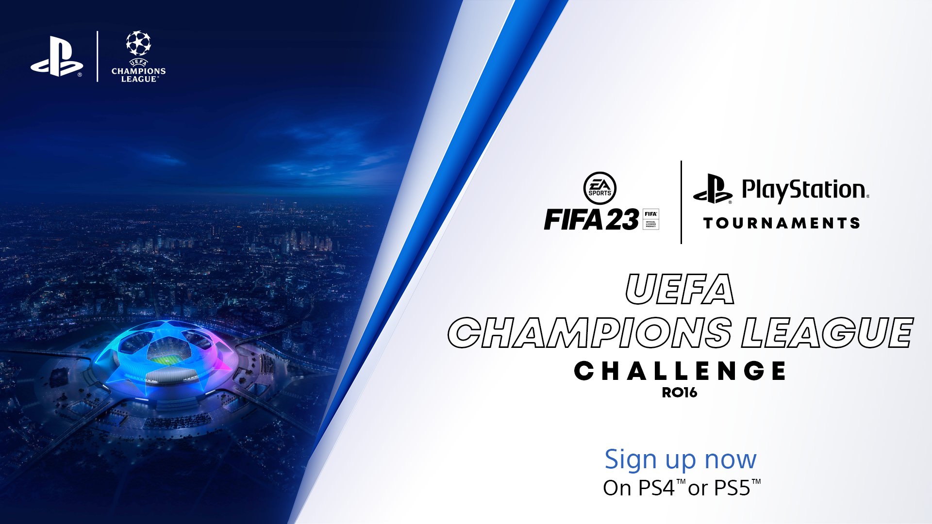 PlayStation on X: ⚽ Play your favorite team and make your mark in the FIFA  23 UEFA Champions League Challenge for PS4 and PS5. Learn more:    / X