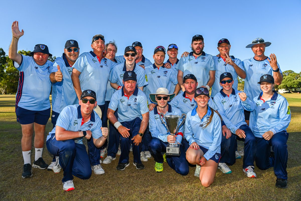 CricketAus's tweet photo. Congratulations to the title winners at the 2023 National Cricket Inclusion Championships!

VIC claimed the titles in the Deaf and Hard of Hearing and cricketers with an Intellectual Disability divisions, while NSW took home the title in the Blind and Low Vison division 🏆 https://t.co/6ApLf7rei1