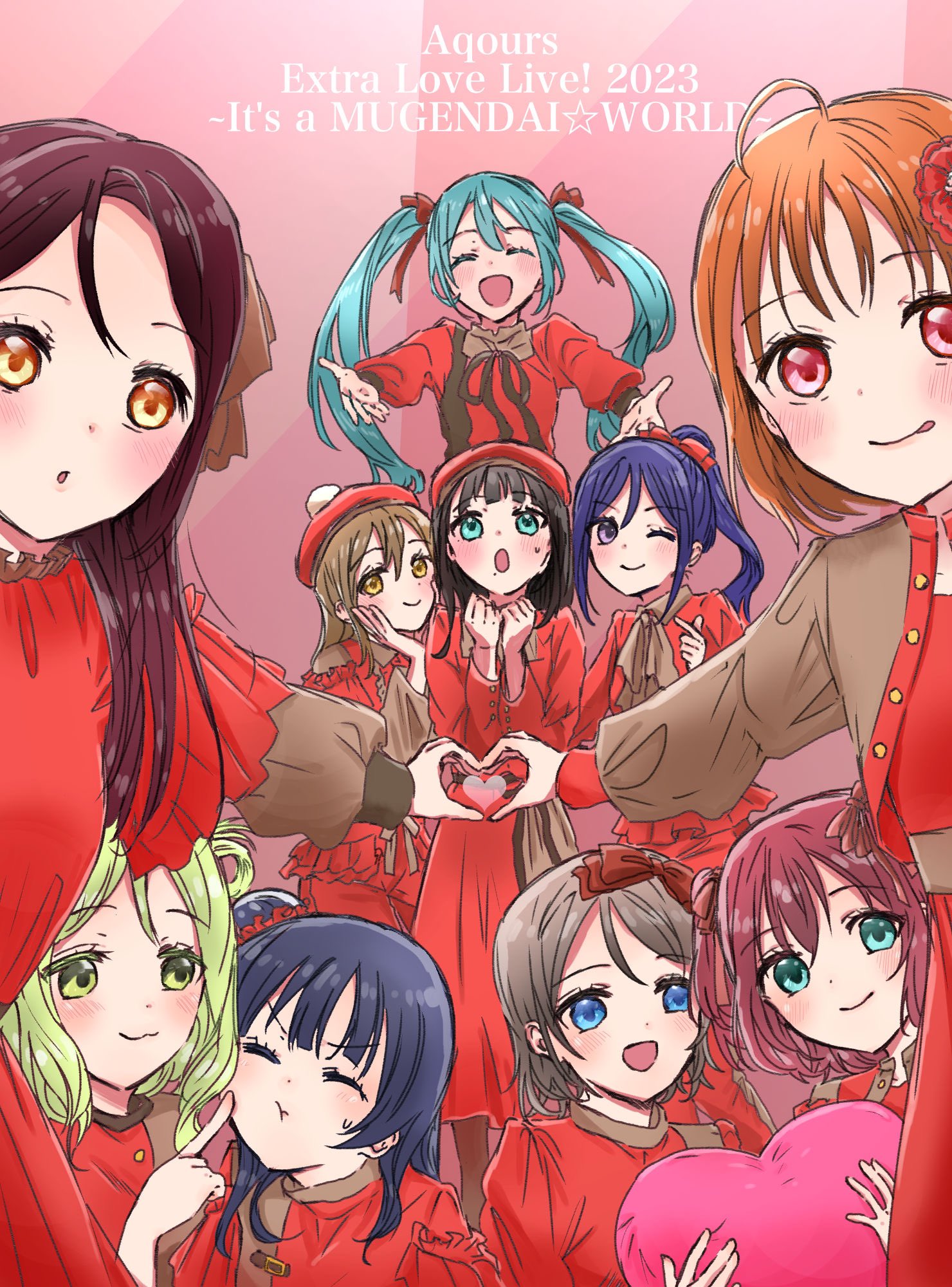 Aqours Valentines Day Concert 缶バッジ 渡辺曜