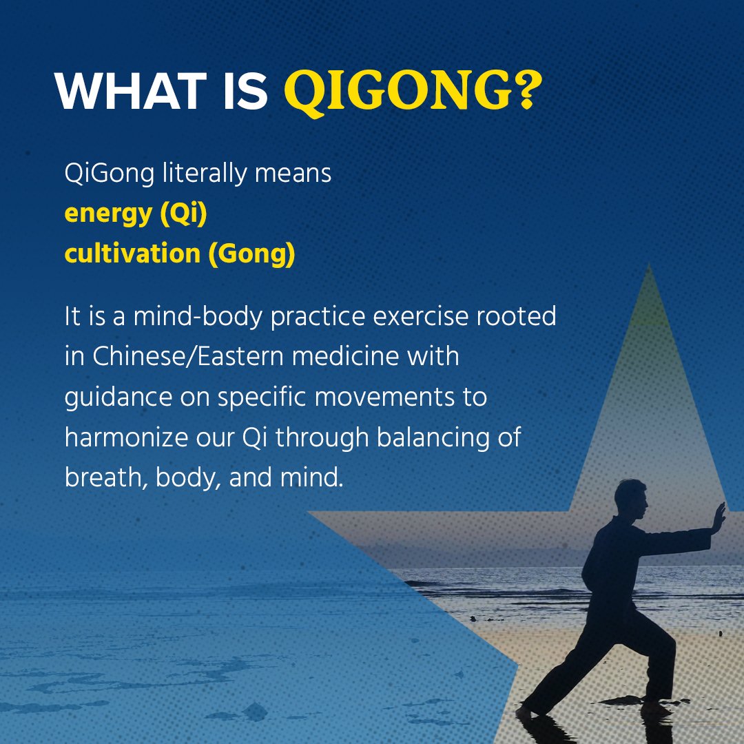 Operation_Mend's tweet photo. Qigong is an ancient-new practice that takes a #holistic approach with an #EasternMedicine influence. #Qigong practice is usually the very first session in our #IntensiveTreatmentProgram, used to start the day with the right mindset.
Stay tuned for more about Qigong! https://t.co/gCecmIKfkq