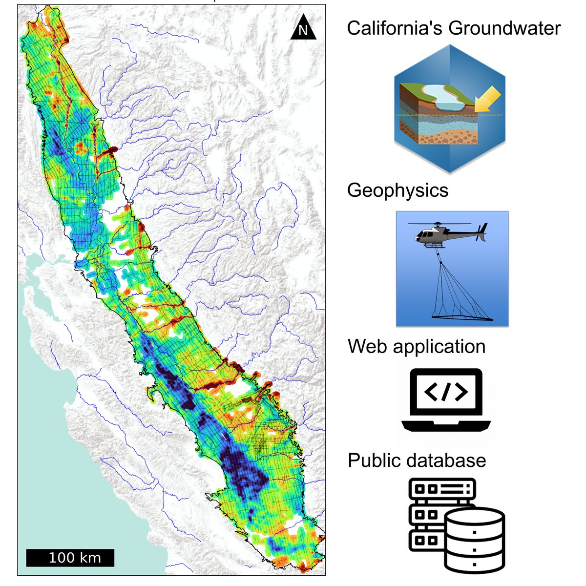 Excited to share our progress in groundwater recharge! On Feb 15 at 11am PT, I'll present our web-app using public geophysical data to speed up recharge in CA #LoveDataWeek #GroundwaterRecharge #DataScience Join me: events.stanford.edu/event/accelera…
