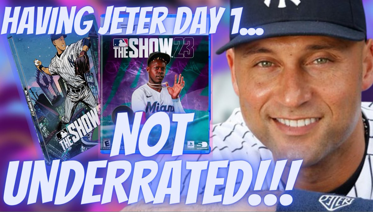 LiveAtChamps's tweet photo. Did someone say they want the #mlbtheshow 23
collection DAY 1? GUESS WHAT? WE'RE BUYING
2 people in our community THE LIVE SERIES COLLECTION. That means 99 Jeter could be yours. Join us over on our twitch to find out more info!
Twitch -> https://t.co/xcfFDoe9vj
#MLB #jeterday https://t.co/h1kX0FXE2K