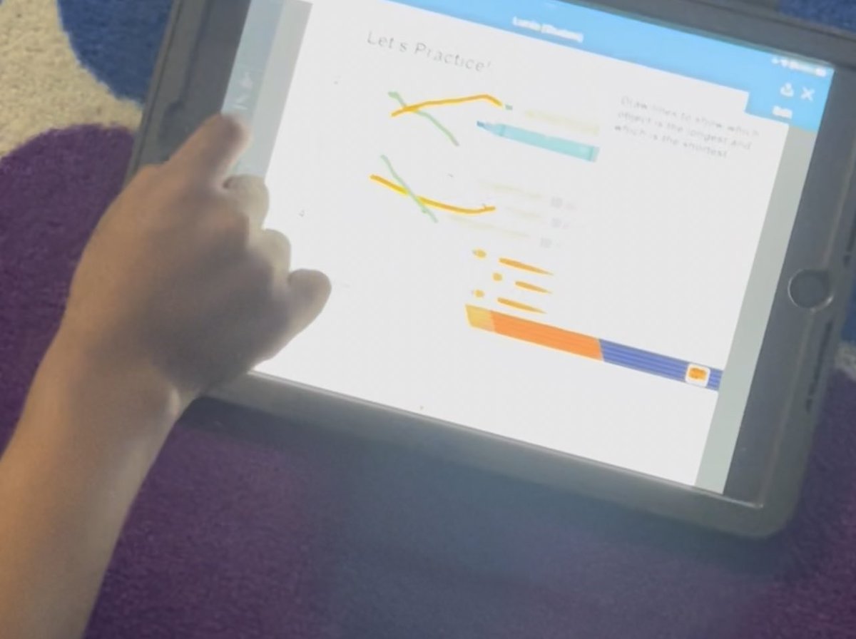 MichaelHartEDU's tweet photo. Today I taught my first Math Lesson using @LumioSocial w/ my Firsties - Day 1 of 📏. Ss had to compare objects. Ss were able to drag & move objects to assist in making their comparisons. @CatalinaES_OCPS @BiddingerFL
#ocpsmath https://t.co/cMPpnzccww