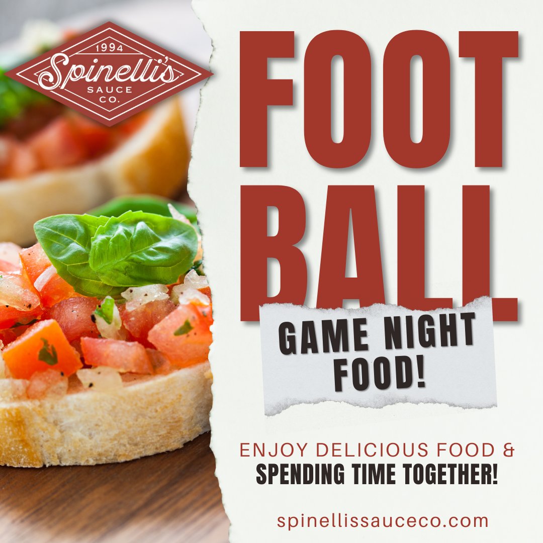 SpinellisSauce's tweet image. 🏈 This weekend is the big game! Enjoy amazing food and spending time together! 

Find our dressings in the produce section at a store near you!
Find our sauces at a store near you, on Amazon and on our website: spinellissauceco.com

#Spinellis #Salads #SaladDressing