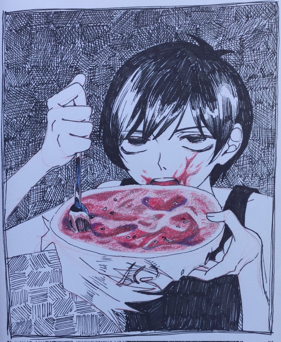 Sketch Omori (ignoren el brazo deforme)
#sketch #OMORI #OMORIFANART #basil #ventart #creepyart