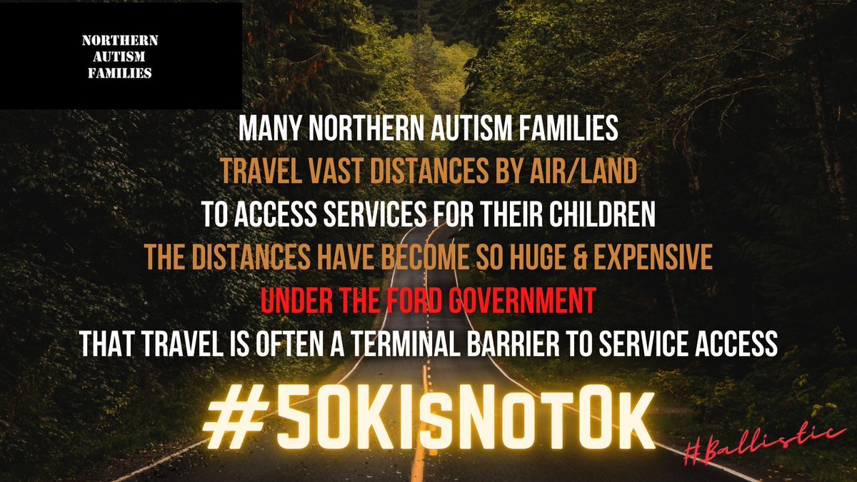 Steph77anie45's tweet photo. Barriers to critical therapies that change lives.
#50KIsNotOk #onpoli #NeedsBasedTherapy #NoTransparency4Autism
#NotOnTrack https://t.co/BBXRPlWhKG