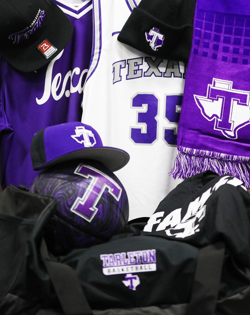 TarletonWBB's tweet image. Sneak peak at some of the items we’ll have at the silent auction tomorrow 👀 see y’all there to support the #Play4Kay Pink Out! 

#TexanNation x #BleedPurple