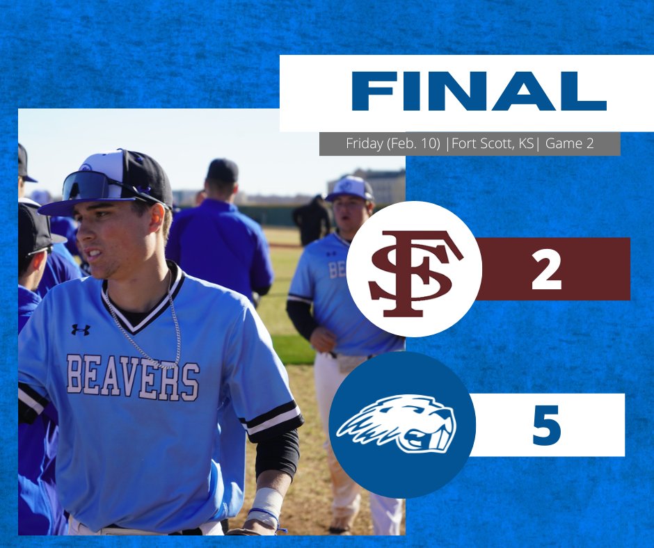 PrattBeavers's tweet photo. @PrattBaseball gets the sweep today in Games 1 and 2 of the series. Will go for the four game sweep tomorrow at Fort Scott. #DefendTheDam #KJCCC https://t.co/Owzu1JKI5U