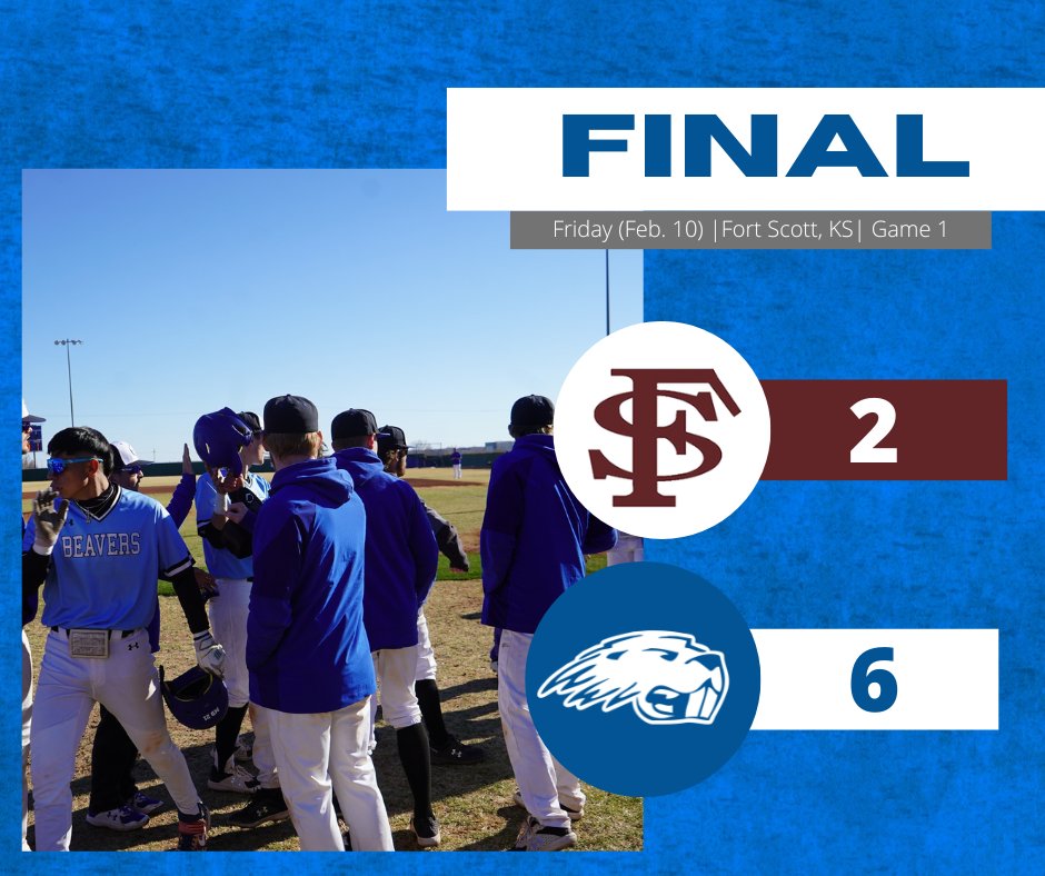 PrattBeavers's tweet photo. @PrattBaseball gets the sweep today in Games 1 and 2 of the series. Will go for the four game sweep tomorrow at Fort Scott. #DefendTheDam #KJCCC https://t.co/Owzu1JKI5U