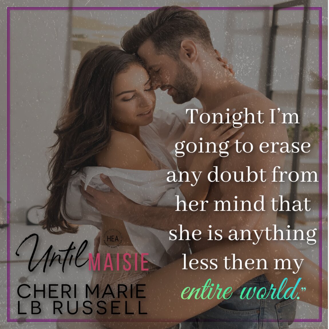 #NEW #KU Sawyer Prescott was my first love, but he’s far from the boy I fell for ten years ago. Until Maisie by Cheri Marie & LB Russell @boomfactorypub amzn.to/3l3Hx8W
