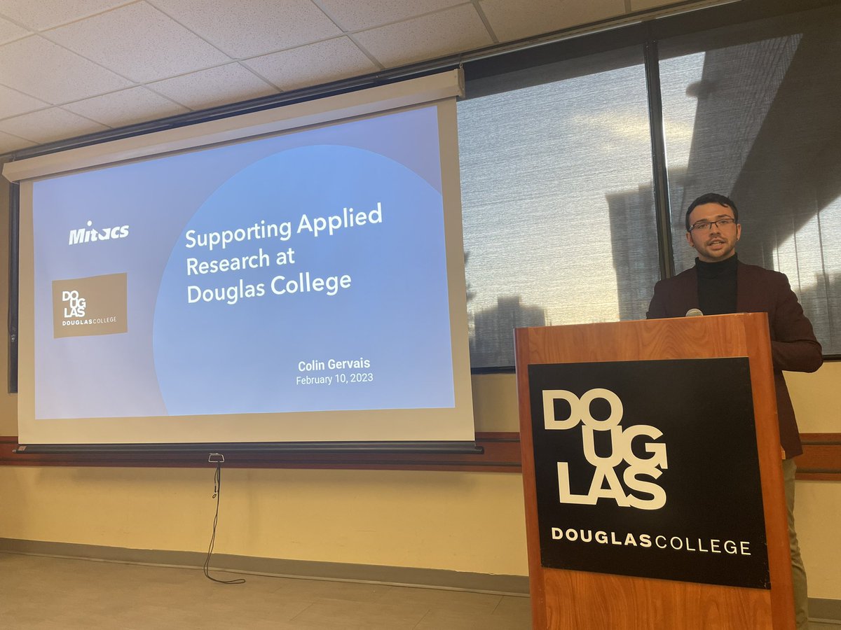 Thanks <a href="/douglascollege/">Douglas College</a> for hosting us <a href="/MitacsCanada/">Mitacs</a> today! Great to serve the community and connect with colleagues from <a href="/NRC_CNRC/">NRC Canada</a> #IRAP.