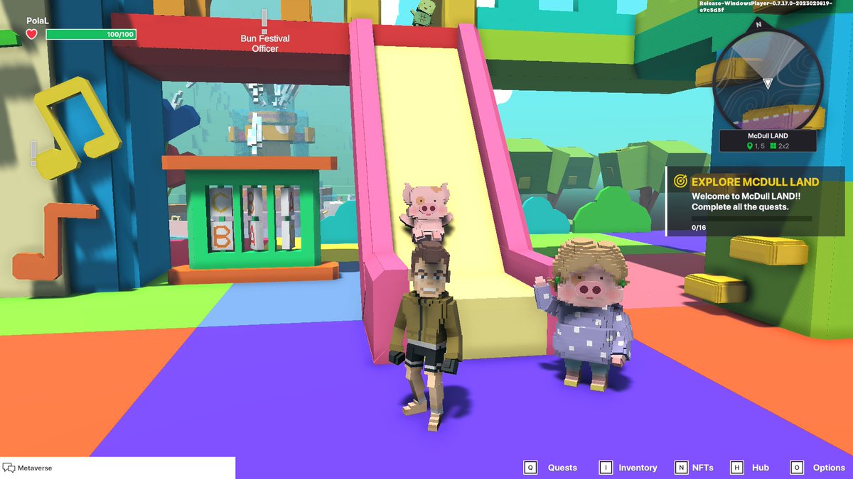 lim_pola's tweet photo. @TheSandboxGame I found McDull in McDull LAND! 🐷 #LunarNewYearTSB https://t.co/34H5KbrpSn