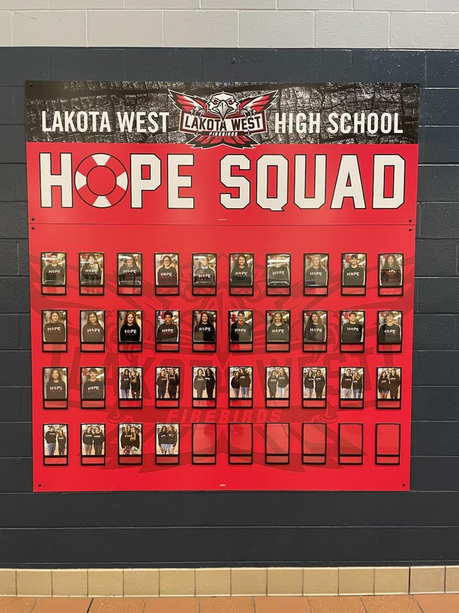 VikeSuper1's tweet photo. Thank you to our young people and the adults that are dedicated to helping others through Hope Squad!!  I have personally seen the positive work you are doing!! Keep on keeping on!!! 
#WEareLakota 
@EAST_HAWKS @FirebirdTweets https://t.co/EIGfQ77H1P
