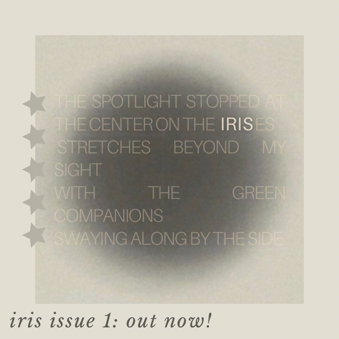issue 1 is OUT NOW! thank you to all our amazing contributors! read now at the link in our bio 🌟