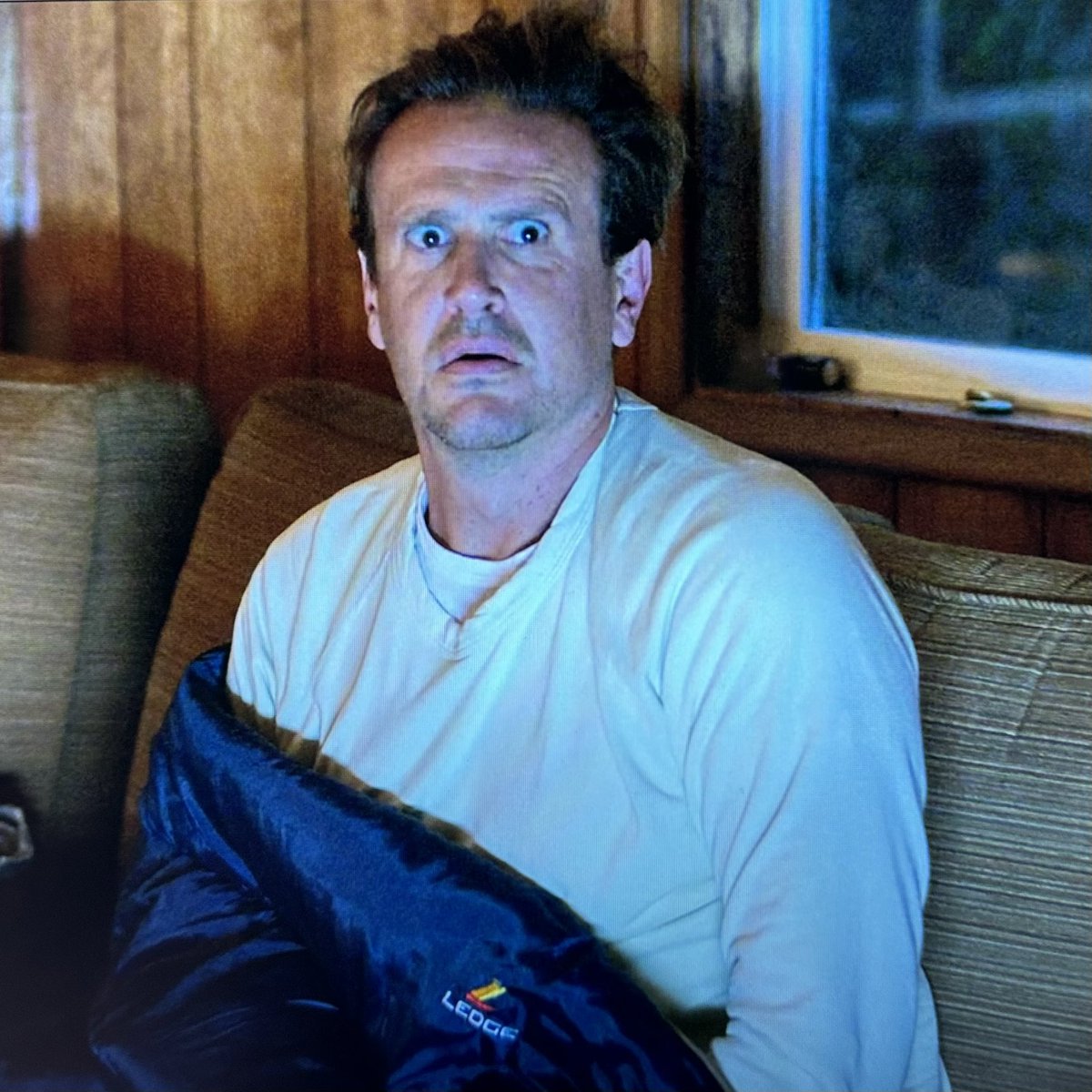 WilliamFuentes's tweet photo. Watched #Shrinking today on @AppleTVPlus and it safe to say, @jasonsegel is my official spirit animal. Gonna make tee shirt of said apple tv show image below. #jasonsegel https://t.co/XtffxuQW6a