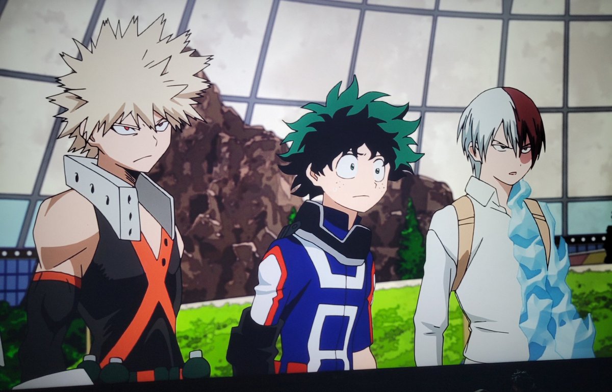 MySpyxFamily's tweet photo. They look so tiny. #deku #Bakugo #Todoroki #MHASEASON1 #Mha https://t.co/aRSeE68PPF
