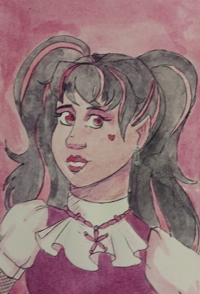 RemyJinx's tweet photo. A few of the monster high drawings I've done over the last few months

#watercolor #art #painting #watercolorpainting #drawing #artist #illustration #artwork #sketch #sketchbook #monsterhigh #mh #mattel #draculaura #frankiestein  #clawdeenwolf #mhdoll #cleodenile https://t.co/R0tO0oxZ77