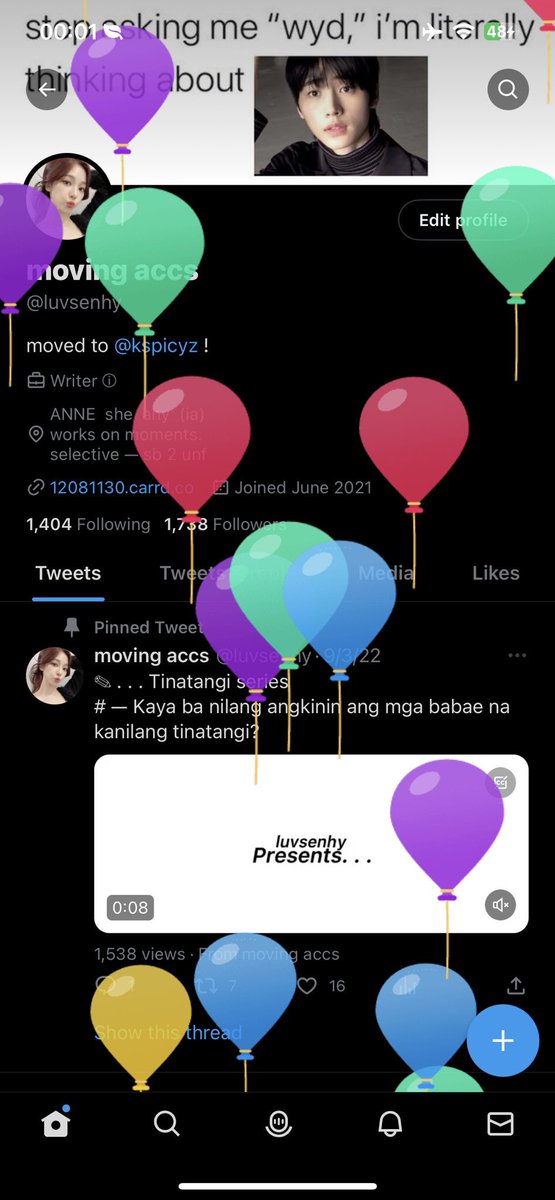 luvsenhy's tweet photo. IT’S MY BIRTHDAY ! https://t.co/VUhjAD39xm